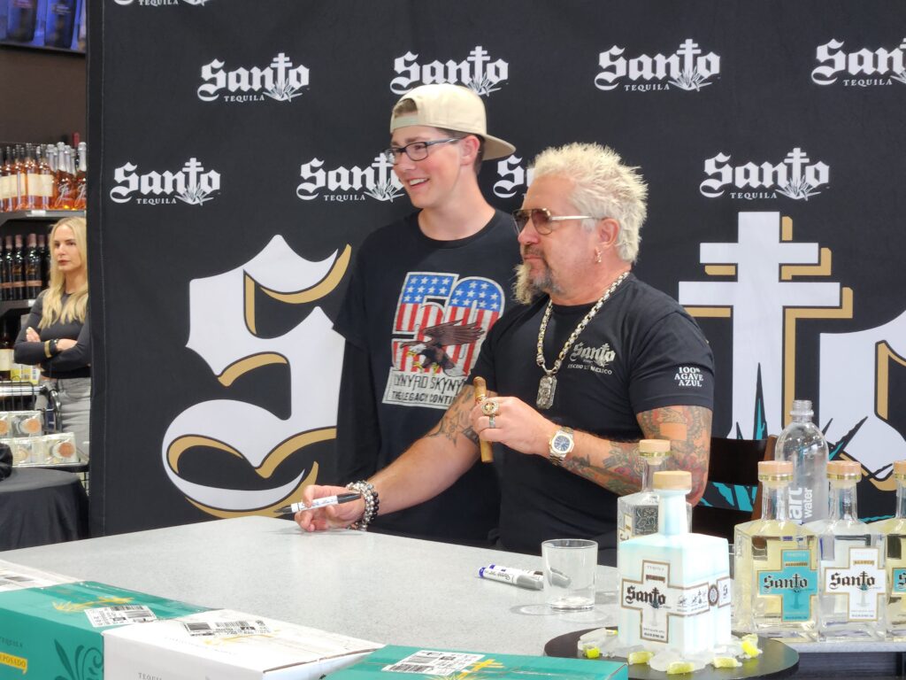 Guy Fieri Santo Tequila